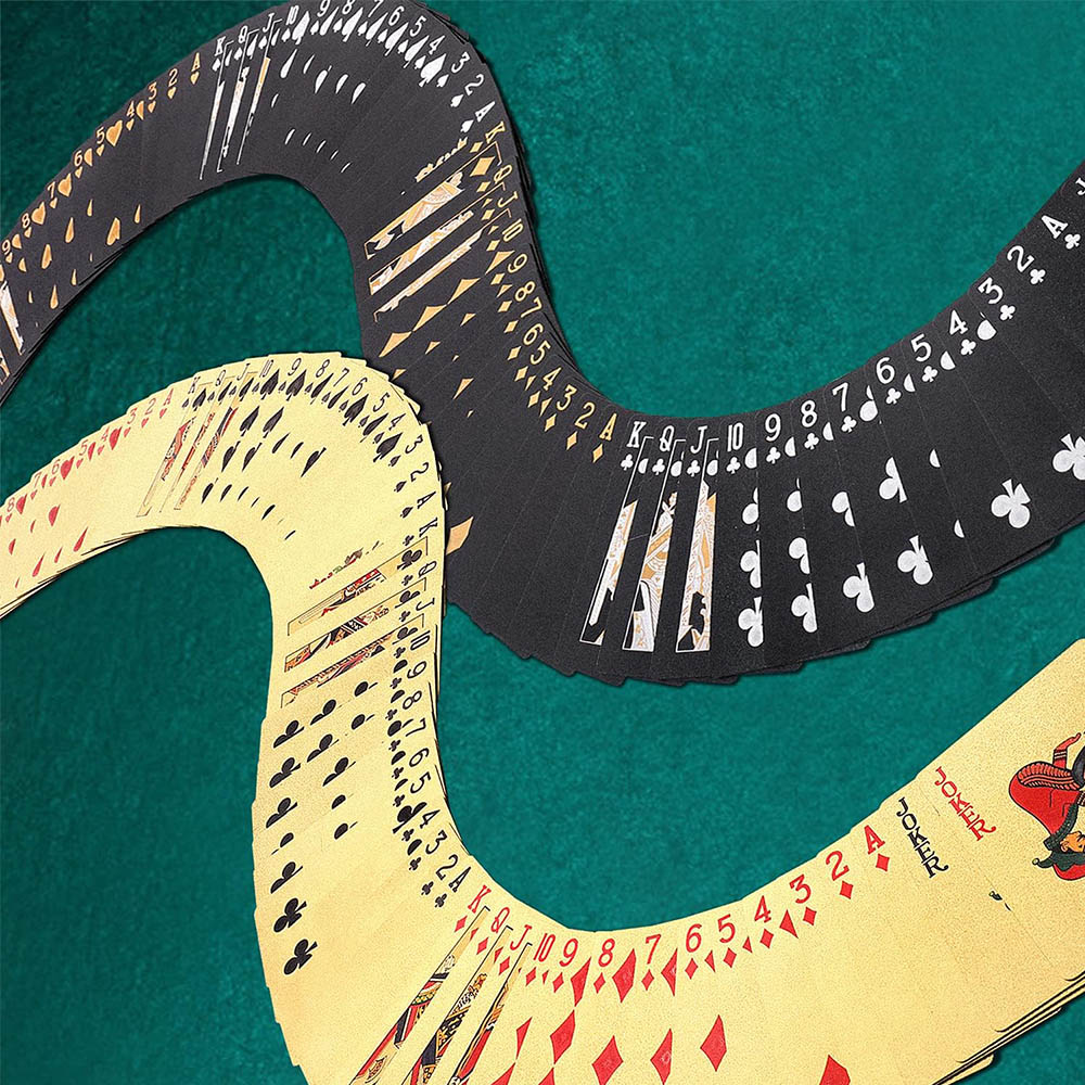 Playing Cards Waterproof Gold  - огляд і ціна Board Game Illustration