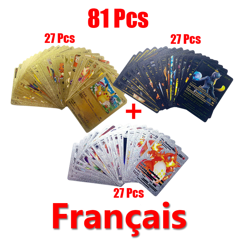 81-15Pcs Pokemon Cards Gold Si - огляд і ціна Board Game Pokemon