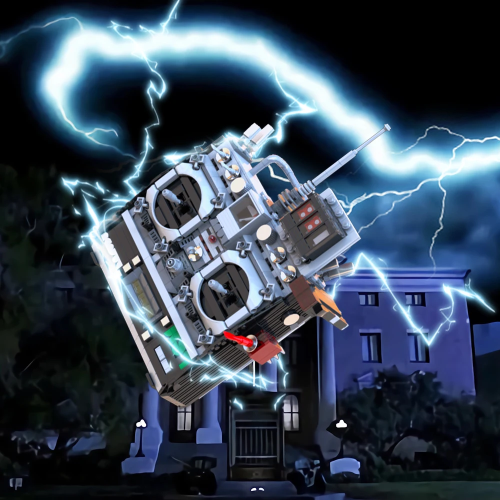 Gobricks MOC Doc Brown's DeLor - огляд і ціна Board Game Jumanji