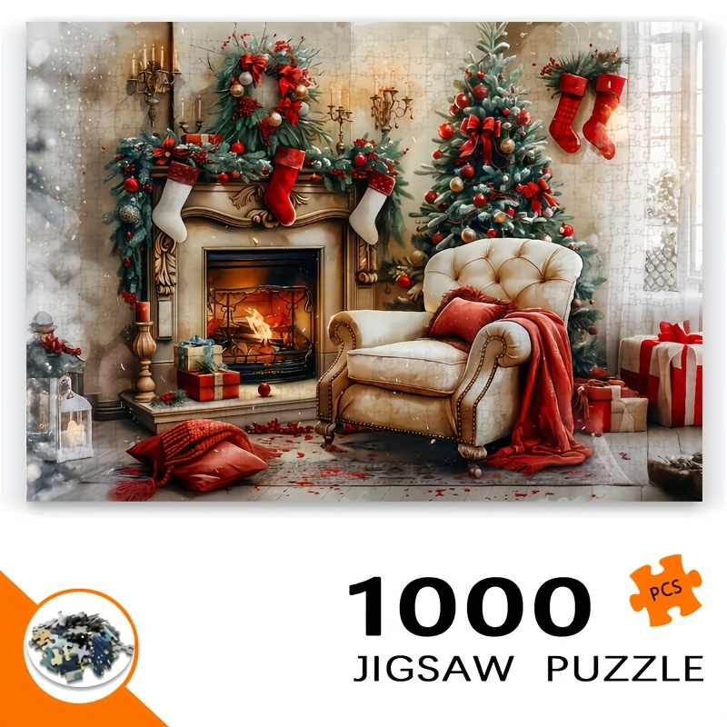 Festive Christmas Jigsaw Puzzl - огляд і ціна Board Game Festival
