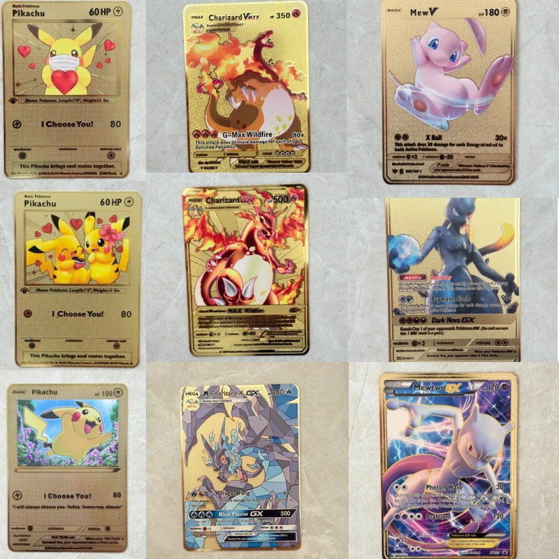 2026 NEW Pokemon Metal Card 10 - огляд і ціна Board Game Pokemon